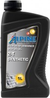 Фото - Моторное масло Alpine 2T Synthetic 1L 1 л
