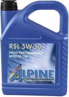 Фото - Моторное масло Alpine RSL 5W-50 4 л
