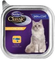 Фото - Корм для кошек Butchers Adult Classic Pro Skin and Coat Chicken 0.1 kg 