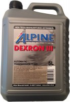 Фото - Трансмиссионное масло Alpine ATF Dexron III 5 л