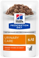 Фото - Корм для кошек Hills PD s/d Urinary Care Chicken 85 g