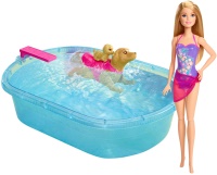 Фото - Кукла Barbie Swimmin Pup Pool DMC32