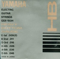 Фото - Струны Yamaha GSX150H 