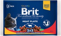 Фото - Корм для кошек Brit Premium Pouches Meat Plate 4 pcs 