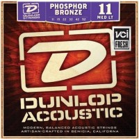 Фото - Струны Dunlop Phosphor Bronze Medium Light 11-52 