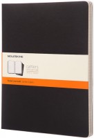 Фото - Блокнот Moleskine Set of 3 Ruled Cahier Journals XXL Black 