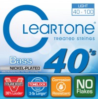 Фото - Струны Cleartone Nickel-Plated Light Bass 40-100 