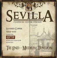 Фото - Струны Cleartone Sevilla Tie End Medium Tension 