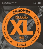 Фото - Струны DAddario XL Chromes Flat Wound 10-48 