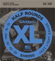 Фото - Струны DAddario XL Half Rounds Jazz 12-52 