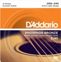 Фото - Струны DAddario Phosphor Bronze 12-String 9-45 