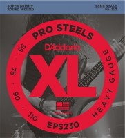 Фото - Струны DAddario XL ProSteels Bass 55-110 