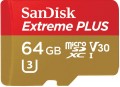 SanDisk Extreme Plus V30 microSD UHS-I U3 64 ГБ