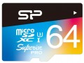 Silicon Power Superior Pro Color microSD UHS-I Class 10 64 ГБ