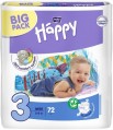 Bella Baby Happy Midi 3 / 72 pcs