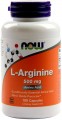 Now L-Arginine 500 mg 100 cap 