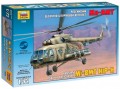 Zvezda Assault Helicopter MI-8MT HIP-H (1:72) 