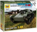 Zvezda Soviet Light Tank T-60 (1:100) 