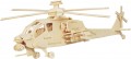 Wooden Toys Attack Helicopter AH-64 Apache P072