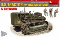 MiniArt U.S. Tractor w/Towing Winch and Crew (1:35) 