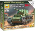 Zvezda Soviet Heavy Tank KV-1 mod. 1941 with F-32 Gun (1:100)