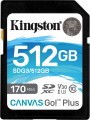 Kingston SDXC Canvas Go! Plus 512 ГБ