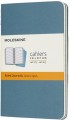 Moleskine Set of 3 Ruled Cahier Journals Pocket Light Blue