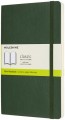 Moleskine Plain Notebook Large Soft Green 