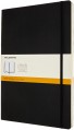 Moleskine Ruled Notebook A4 Soft Black 