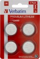 Verbatim Premium  4xCR2450