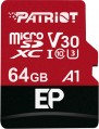 Patriot Memory EP microSDXC V30 A1 64 ГБ