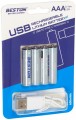 Beston 4xAAA 400 mAh USB Type-C 