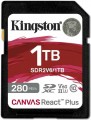 Kingston Canvas React Plus V60 SD 1 ТБ