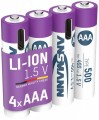 Ansmann 4xAAA 500 mAh USB Type-C 