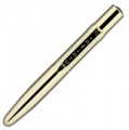 Fisher Space Pen Infinium Titanium Gold Blue Ink 