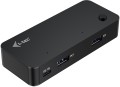 i-Tec Universal KVM HUB 2x USB-C + 2x USB-A 3.0