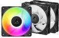 ARCTIC P12 Pro A-RGB Black 3pcs.