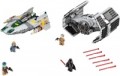 Lego Vaders TIE Advanced vs. A-Wing Starfighter 75150 