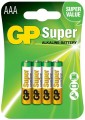 GP Super Alkaline  4xAAA