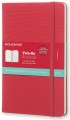 Moleskine Two-Go Notebook Red