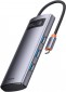 BASEUS Metal Gleam Series 4-in-1 USB Type C - 4 x USB 3.2 Gen. 1
