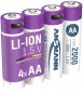 Ansmann 4xAA 2000 mAh USB Type-C