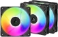 ARCTIC P12 Pro Reverse A-RGB Black 3pcs.