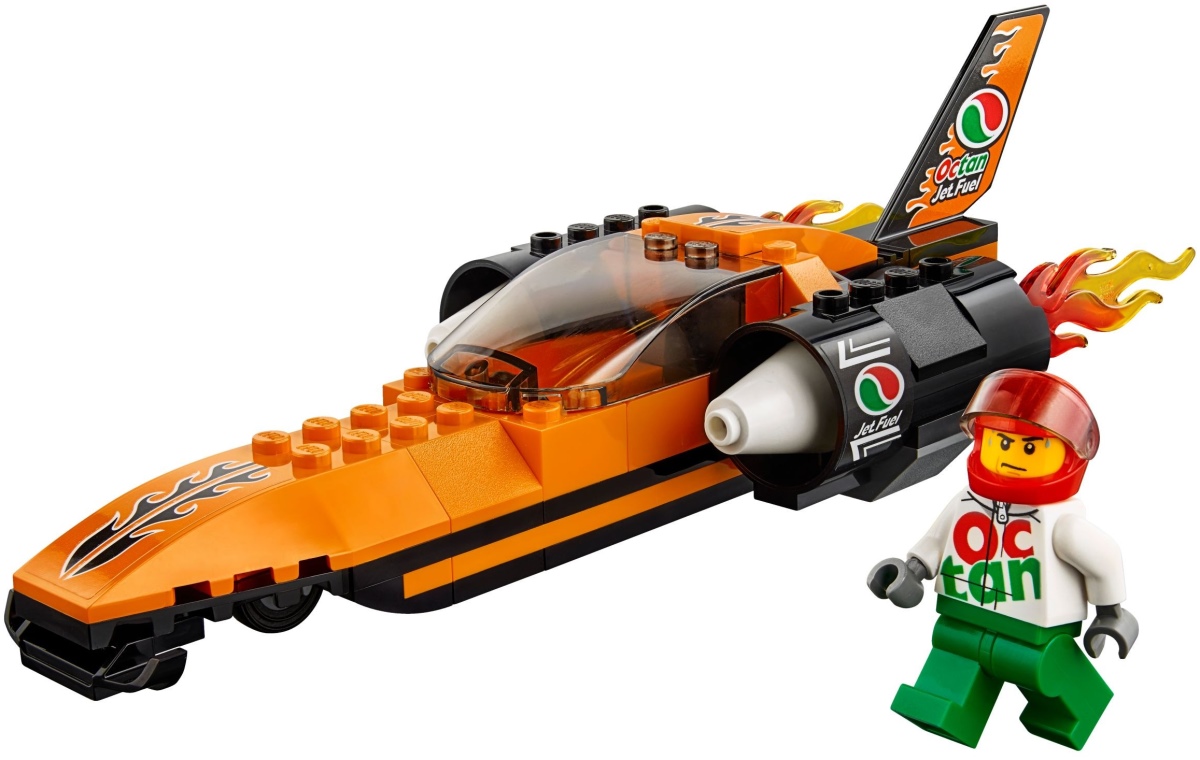 Lego Speed Record Car 60178 vs Lego Race Boat 60114