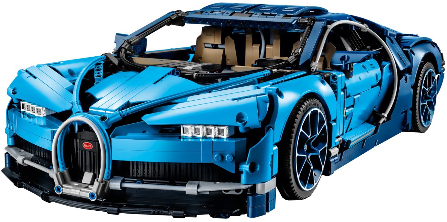 ▷ Сравнение Lego Bugatti Chiron 42083 vs Lego Army Men on Patrol 7595 :