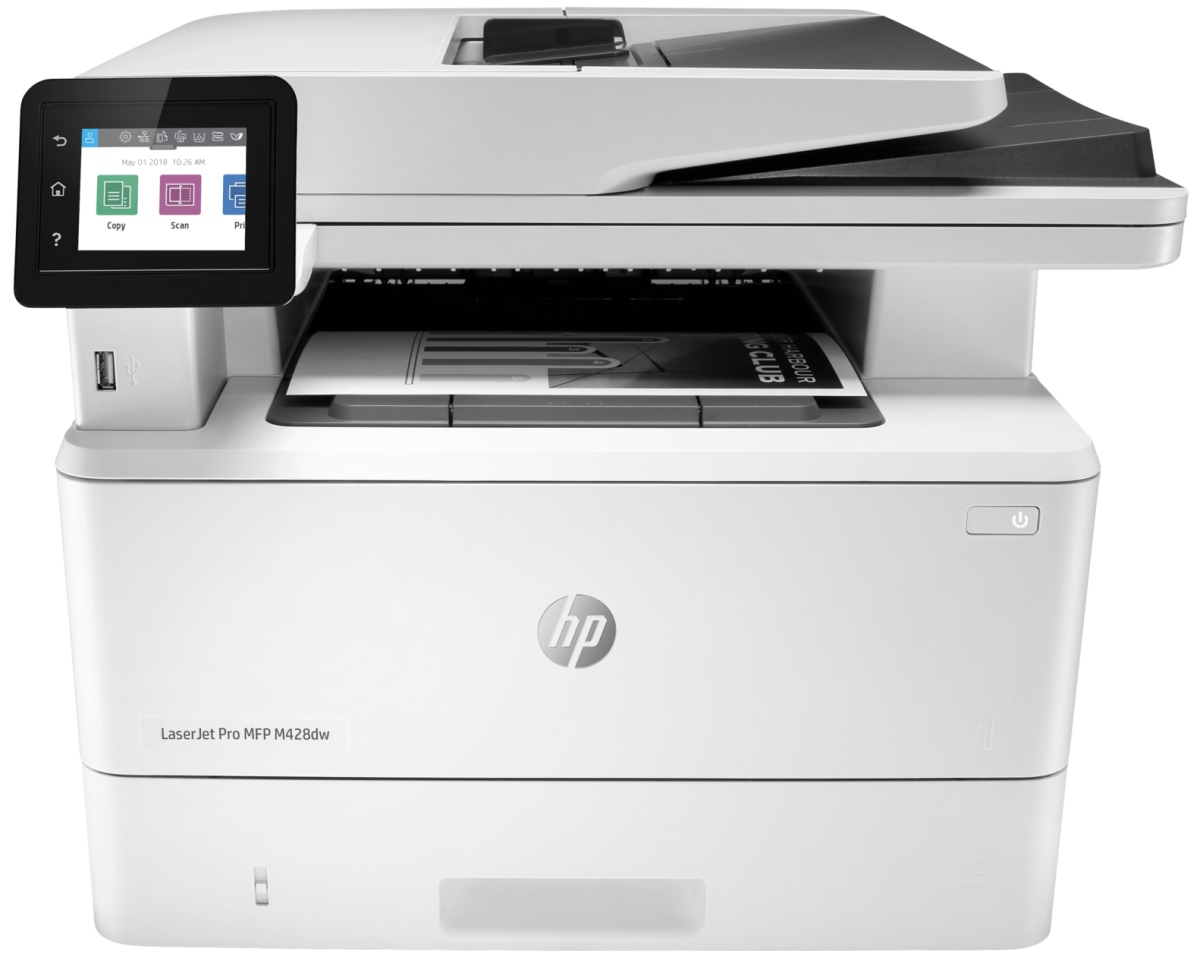 ▷ Сравнение HP LaserJet Pro M428DW vs Kyocera ECOSYS M2540DN : Печать и  копирование · Расходные материалы · Функции и возможности · Аппаратная часть