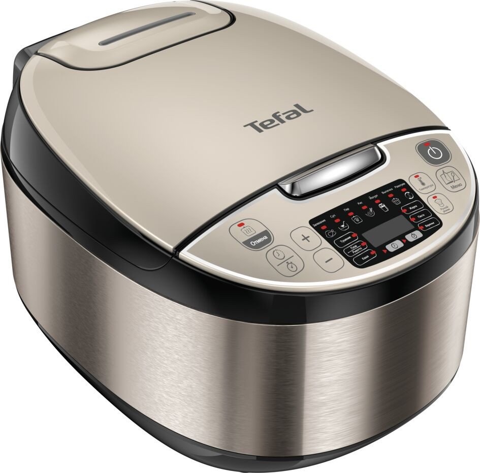 ▷ Сравнение Tefal Fast & Delicious Multicooker CY505E vs Tefal Essential  Multicooker RK321A32 : Программы приготовления · Функции и возможности