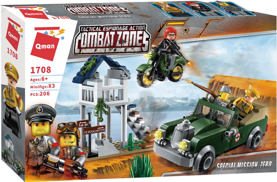 Конструктор Qman Special Mission Zero 1708