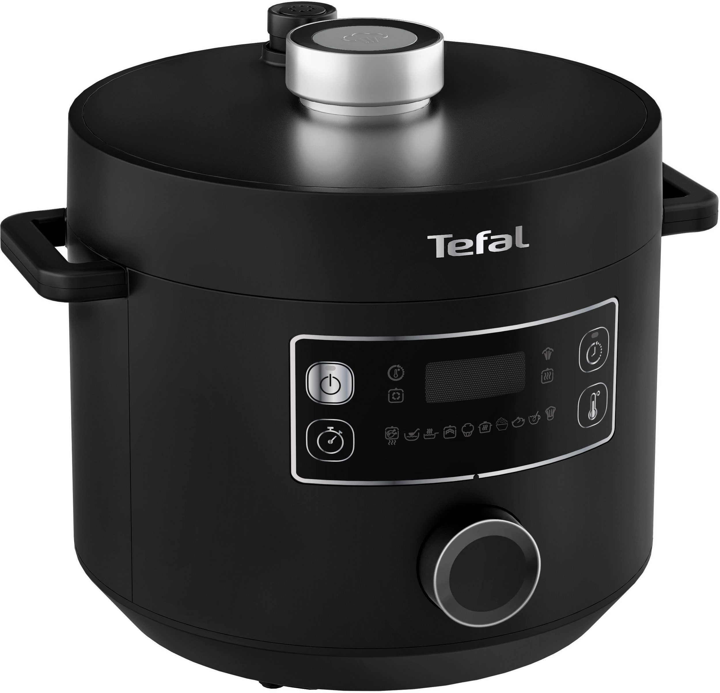 ▷ Сравнение Tefal Turbo Cuisine CY754830 vs Tefal Ultimate Pressure Cooker  CY625F32 : Программы приготовления · Функции и возможности