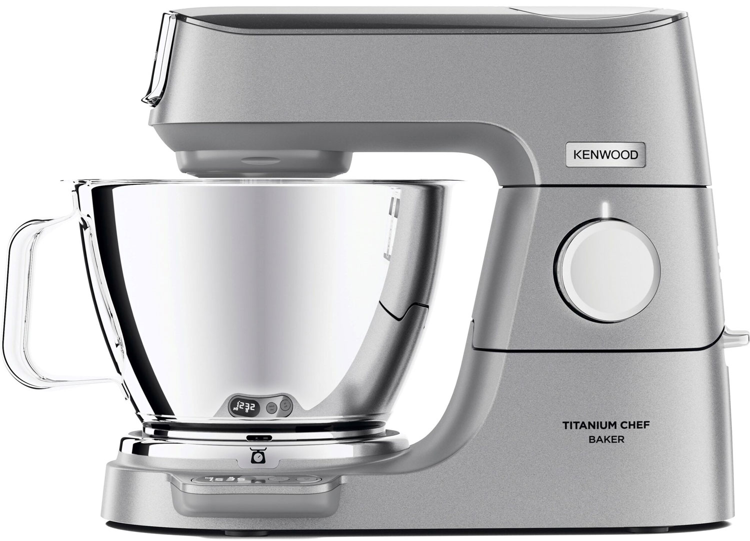 ▷ Сравнение Kenwood Titanium Chef Baker KVC85.594SI серебристый vs Bosch  MUM5 MUM58M64 графит: Комплектация · Характеристики